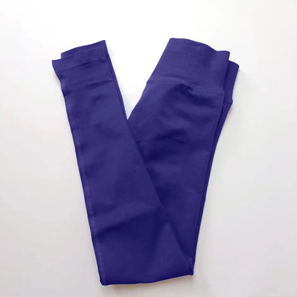 Elevate Your Workout with Our Women's Impact Leggings - Seamless Yoga Pants with Low Ribbed Band for Ultimate Comfort and Style