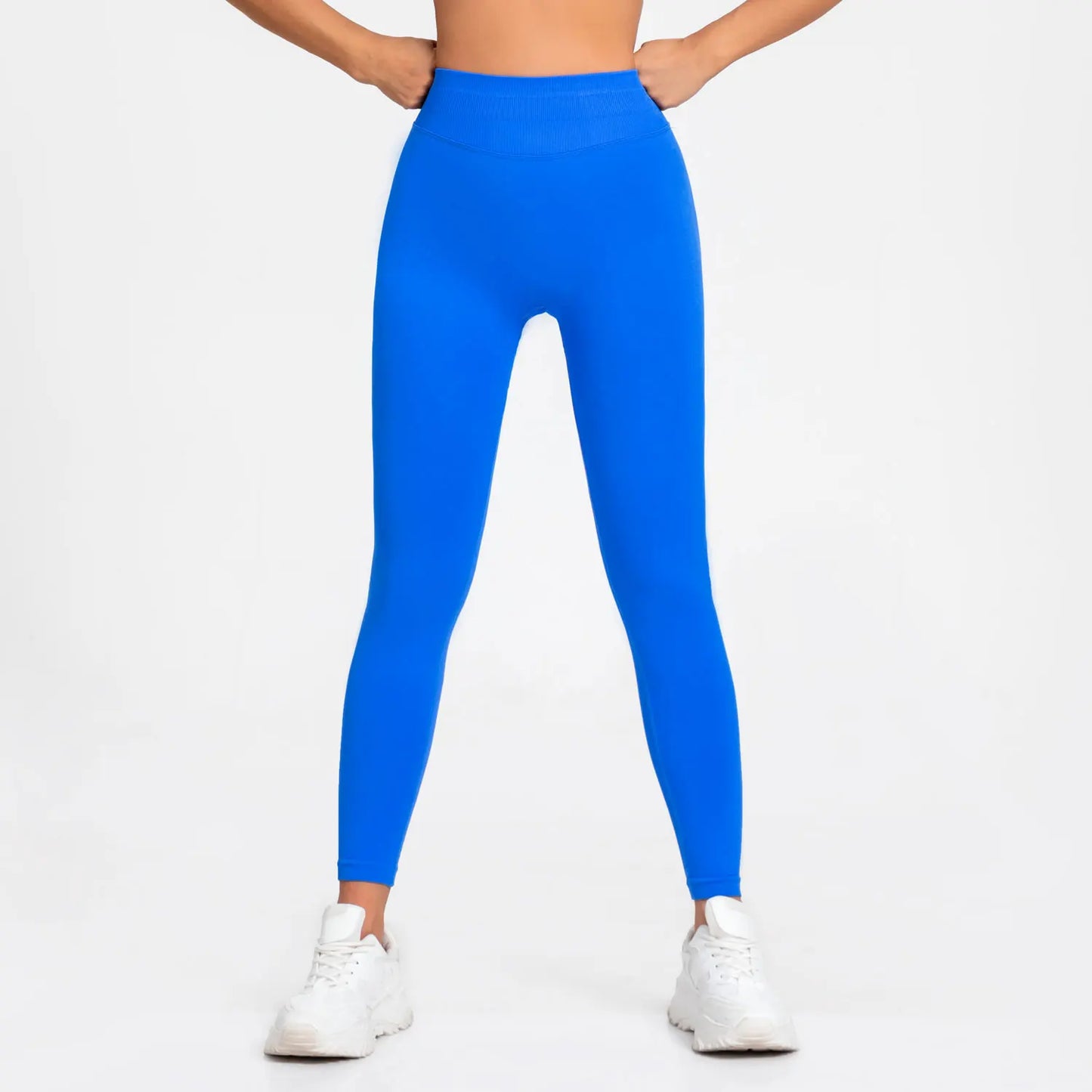Elevate Your Workout with Our Women's Impact Leggings - Seamless Yoga Pants with Low Ribbed Band for Ultimate Comfort and Style